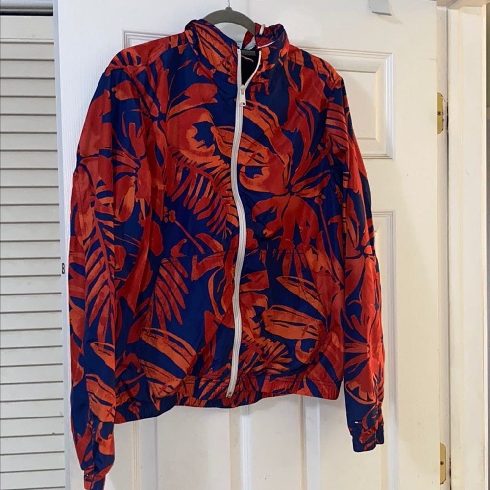 Men’s Tommy Hilfiger blue/orange Men's M  Jacket
